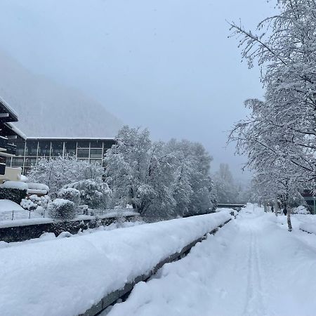 Apartament Z Widokiem Na Mt Blanc Apartman Chamonix Kültér fotó