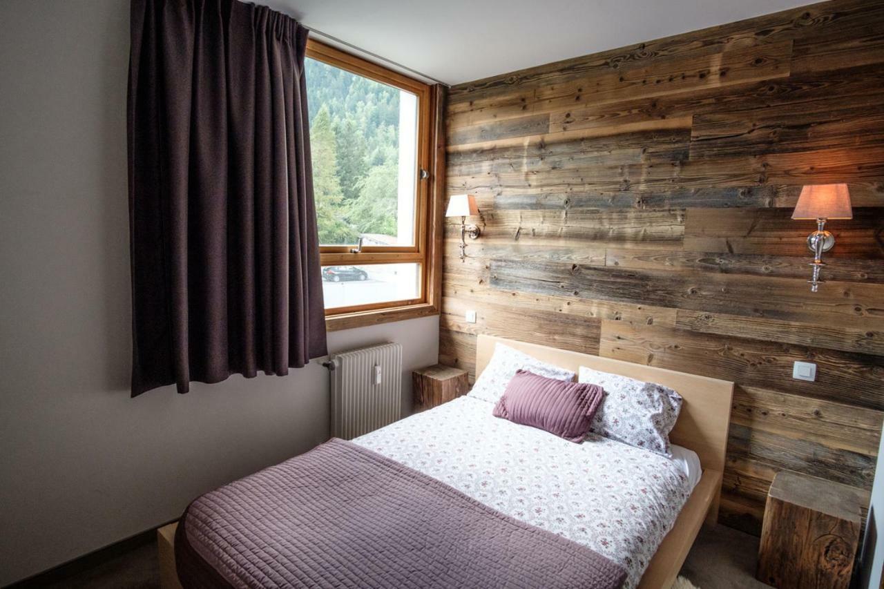 Apartament Z Widokiem Na Mt Blanc Apartman Chamonix Kültér fotó